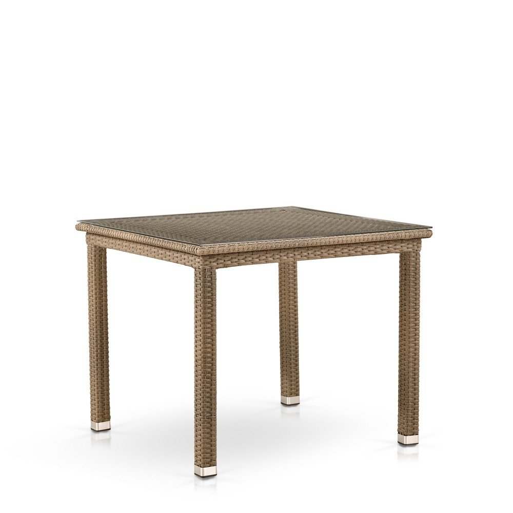 Обеденный комплект плетеной мебели «T257B» Y380B-W65 Light Brown