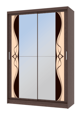 Шкаф-купе «Кремона» 1.5 венге