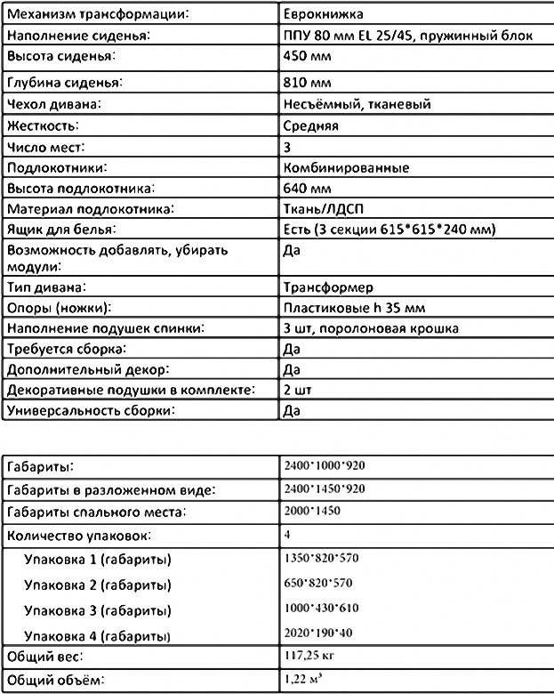 Диван-трансформер «Оптимус» Эмилия милк/Эмилия дарк браун