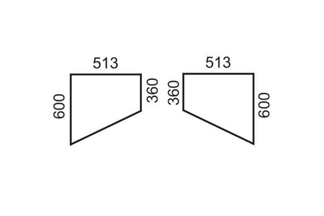 Шкаф «Оливия» 1DT L